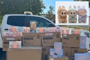 California police recover K worth of Labubu dolls after they were stolen from warehouse