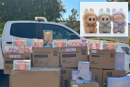 California police recover K worth of Labubu dolls after they were stolen from warehouse