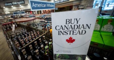 What are provinces doing with unsold U.S. alcohol amid the Trump trade war?