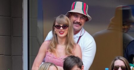 Taylor Swift Jokes About Backlash From ‘Male Sports Fans’ in Hilarious ‘New Heights’ Clip