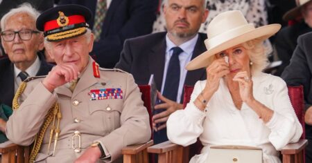 Queen Camilla Gets Visibly Emotional as Veteran Praises ‘Brave’ King Charles Amid  Cancer Battle