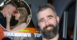Jason Kelce Reacts to Travis Kelce and Taylor Swift’s Engagement