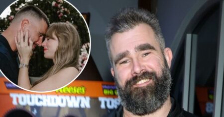 Jason Kelce Reacts to Travis Kelce and Taylor Swift’s Engagement