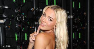 Livvy Dunne Shows Off Her Bikini Body and Freckled Face on a Beach Trip