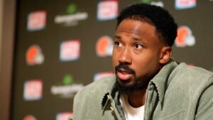 Browns’ Myles Garrett shuts down reporters asking about speeding ticket: ‘Ask a different question’