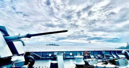 Canada joins allies for military drills off disputed South China Sea shoal