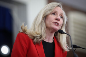 Abigail Spanberger Wins Backing of Group That Endorsed Glenn Youngkin