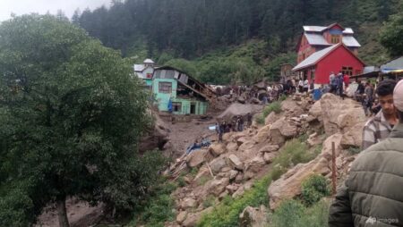 At least 34 killed in Indian Kashmir flood triggered by ‘cloudburst’