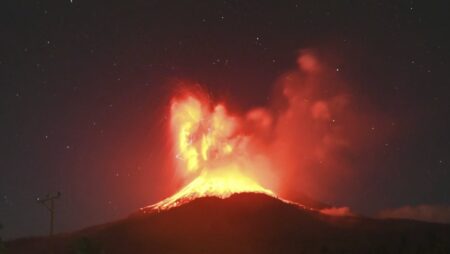Indonesia’s Mount Lewotobi Laki-laki erupts again, spews ash plume 18km high