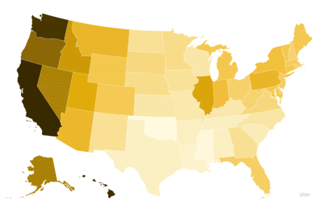 Map Shows States With the Highest—and Lowest—Gas Prices