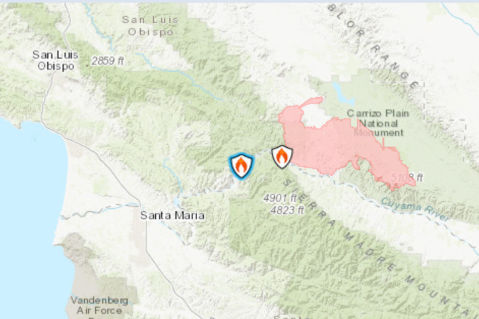 California’s Gifford Fire Prompts Evacuation as Blaze Nears 25,000 Acres