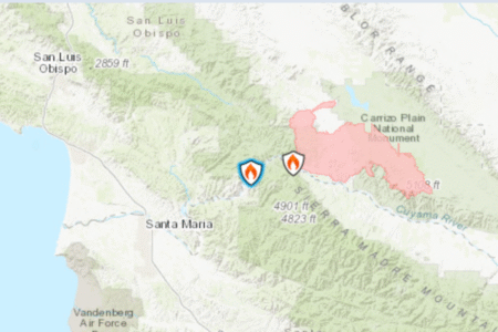 California’s Gifford Fire Prompts Evacuation as Blaze Nears 25,000 Acres
