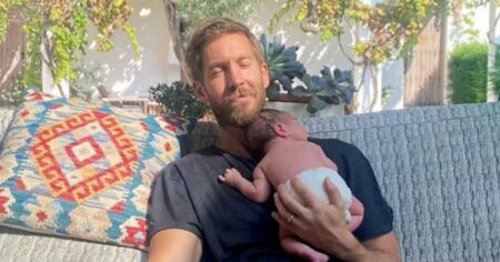 Calvin Harris Shares Placenta Photos After Wife Vick Hope Gives Birth to 1st Baby