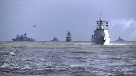 China and Russia start joint drills in Sea of Japan