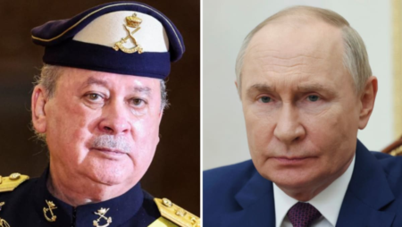 Malaysia’s king to make landmark Russia state visit from Aug 5 at Putin’s invitation