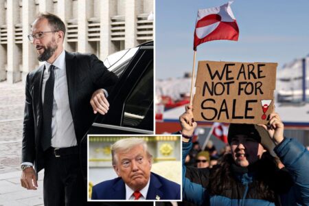Denmark summons top US envoy to protest actions of Trump allies in Greenland