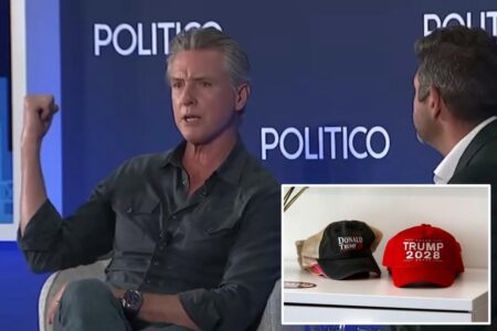 Trump supporters troll Gavin Newsom by sending him ‘two dozen’ 2028 hats 