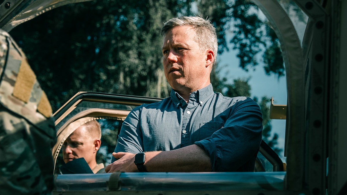 Driscoll pictured at Hunter Airfield