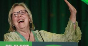 Elizabeth May says she won’t lead Green Party into next federal election