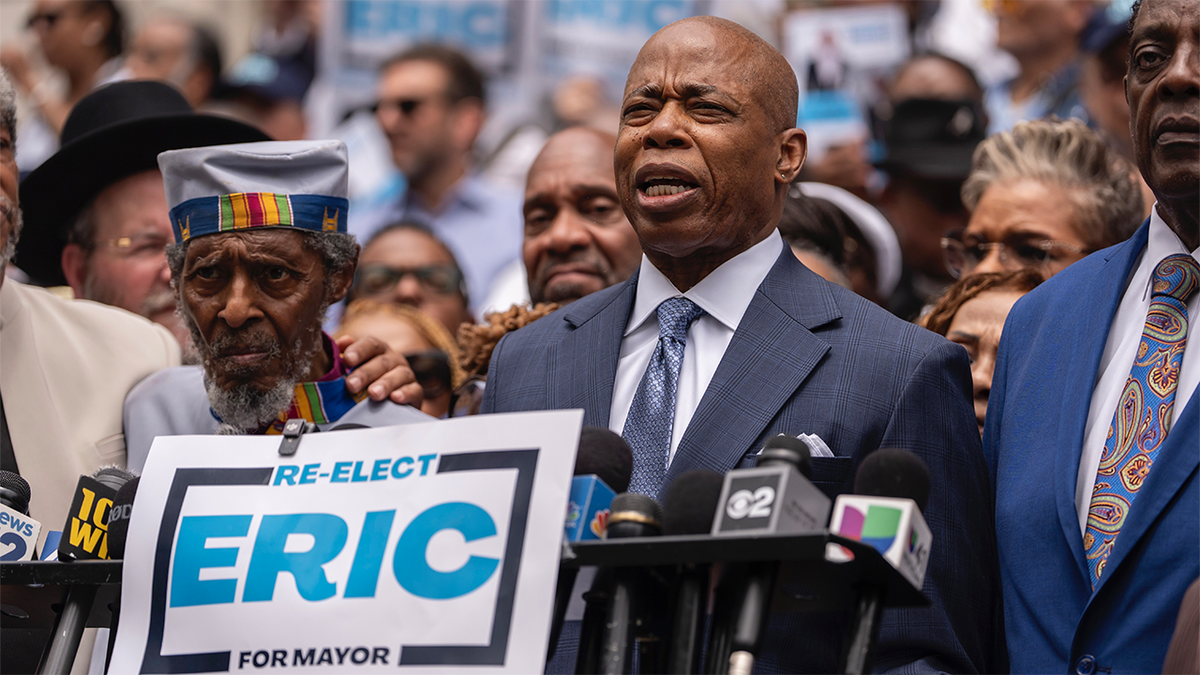 New York City Mayor Eric Adams is running for re-election