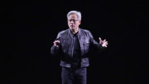 Nvidia CEO says AI boom far from over after tepid sales forecast