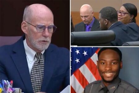 Shocking moment judge announces wrong verdict in murder trial: ‘Didn’t I say ‘not’?’