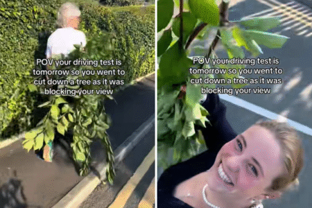 Gen Z Woman Sees Problem Before Driving Test, Mom Knows What To Do