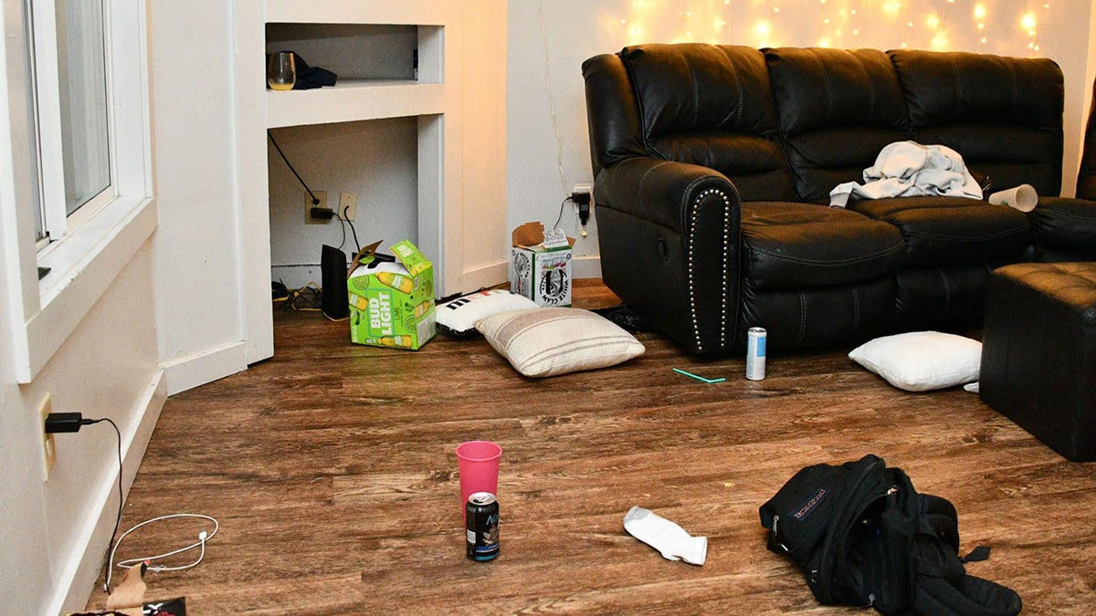 Idaho murder house scene