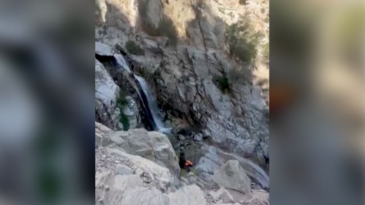 Hiker rescued after fall