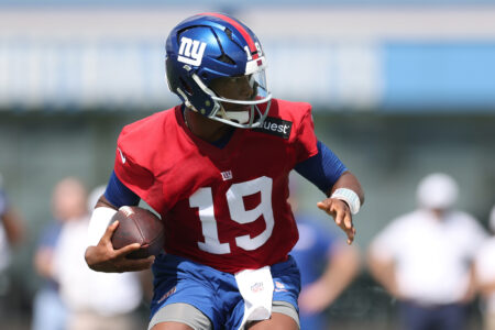 Jameis Winston Goes Viral for Dancing at NY Giants Practice