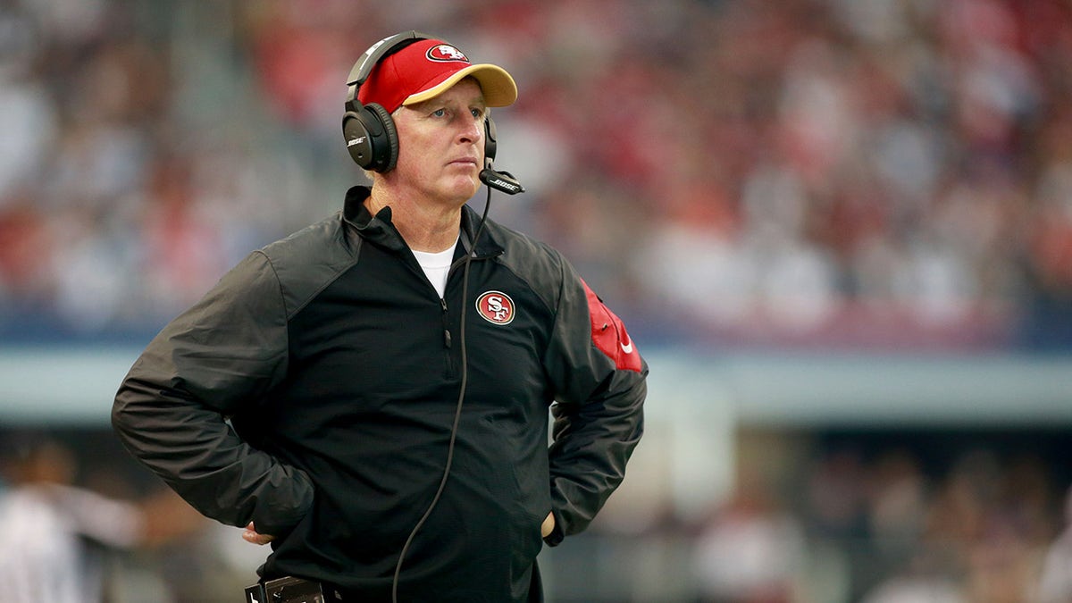Jim Leavitt on an NFL sideline