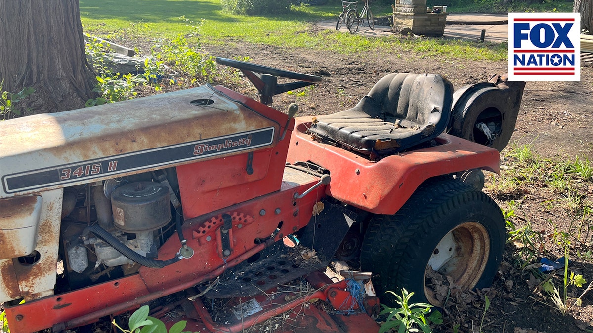 An old tractor