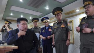 North Korean leader Kim Jong Un supervises tests of new antiair missiles