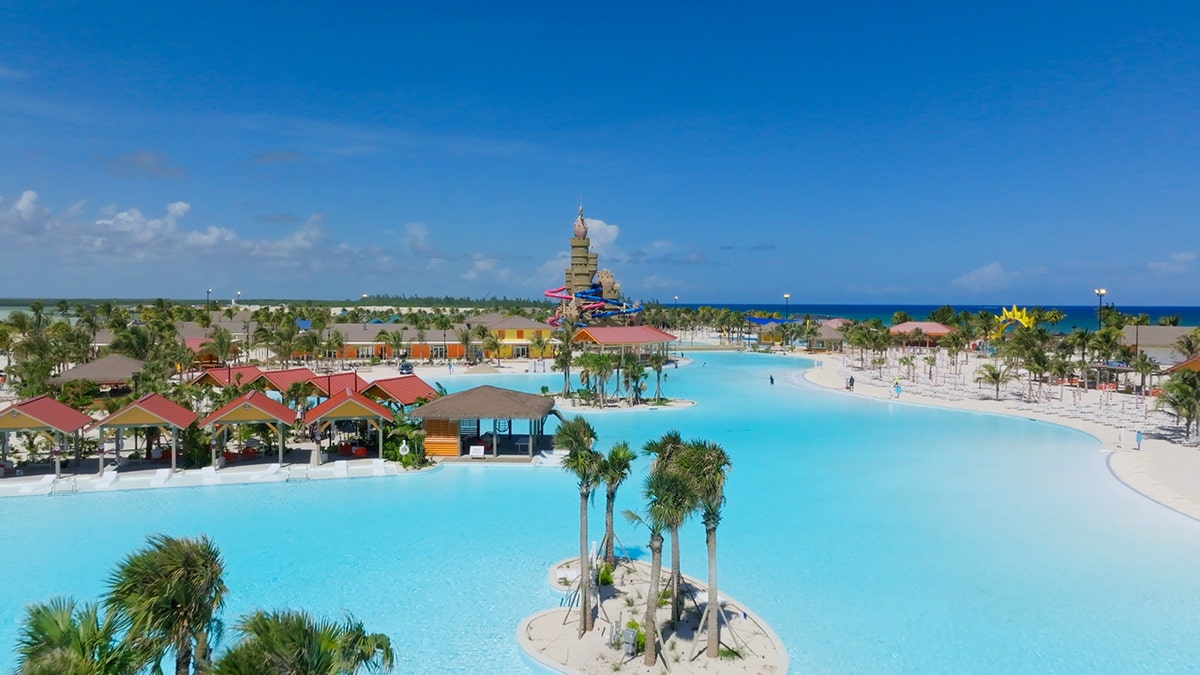 Carnival Cruise Line's Celebration Key lagoons
