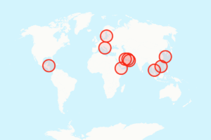 Map Shows Where US Challenged ‘Excessive’ Maritime Claims