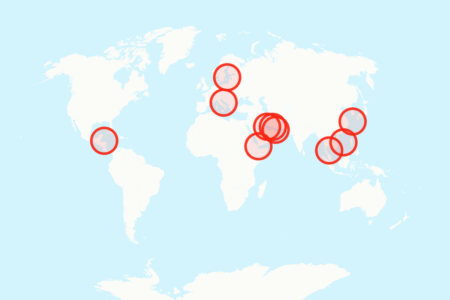 Map Shows Where US Challenged ‘Excessive’ Maritime Claims