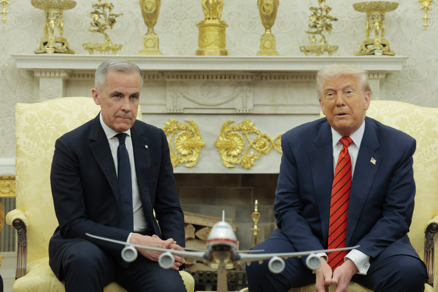 Mark Carney Responds to Donald Trump Raising Canada Tariffs