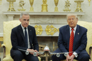 Mark Carney Responds to Donald Trump Raising Canada Tariffs