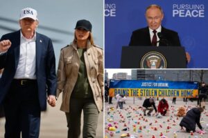 Melania Trump sends letter to Putin about abducted children