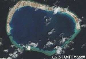 Satellite Photos Show China Turning Artificial Island Into Military Base