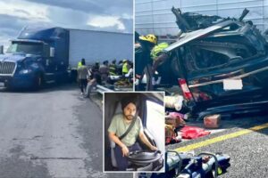 Three victims of Florida 18-wheeler U-turn crash ID’d as Haitian immigrants: report