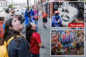 Exclusive | Offbeat NYC graffiti tour survives despite predicted drop in foreign tourism thanks to visitors from this country: ‘They’re obsessed with street art’