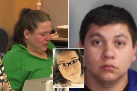 California babysitter weeps as she’s sentenced to 100 years in prison for delivering young girls to boyfriend so he could molest them