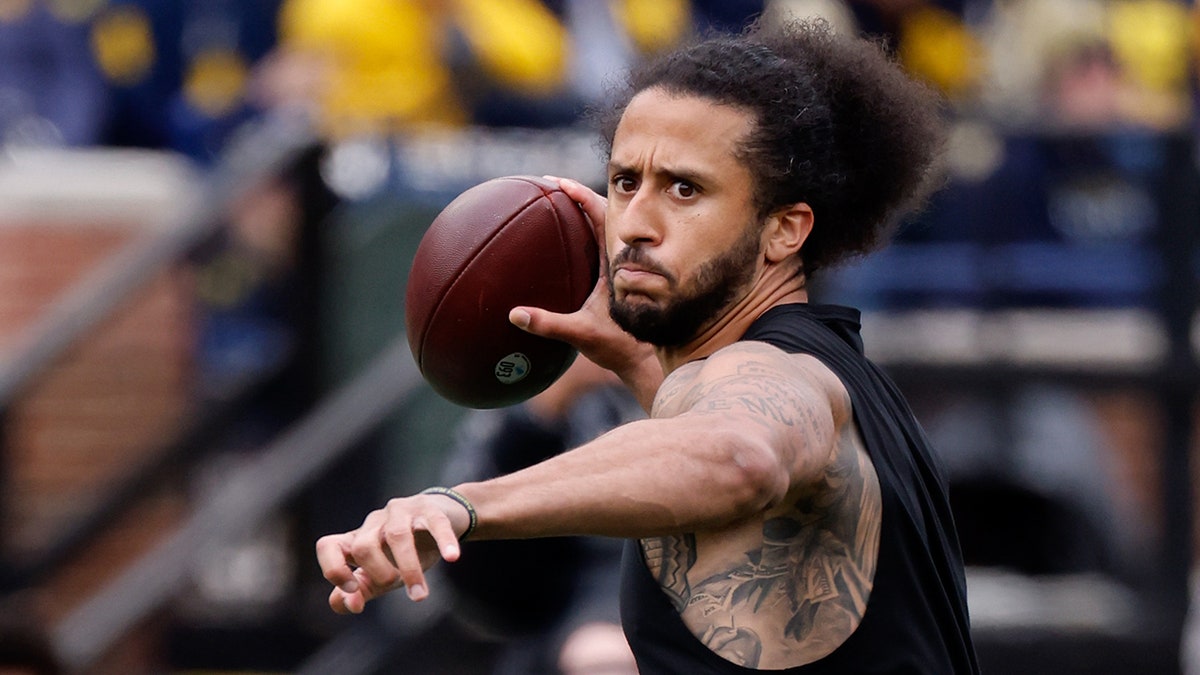Colin Kaepernick at Michigan in 2022
