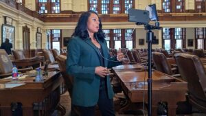 Texas Dem abruptly leaves call with Newsom, other party members after being told she’s committing felony