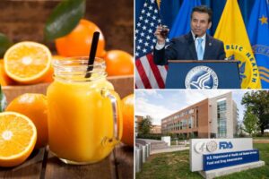 FDA proposes way to cut sugar in orange juice without changing the taste