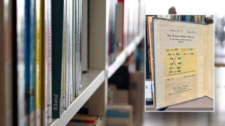 Oregon resident returns grandmother’s 1943 library book after 82 years with note about late fees