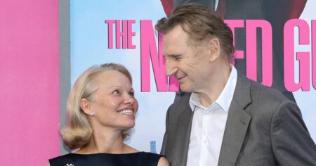Stars React to Pamela Anderson and Liam Neeson’s New Romance: ‘Love is in the Air!’