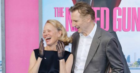 Liam Neeson’s Son Seemingly Reacts to His Dad’s Relationship With Pamela Anderson