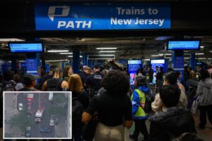 Chaos hits NYC morning rush hour as PATH  lines suspended over fire investigation